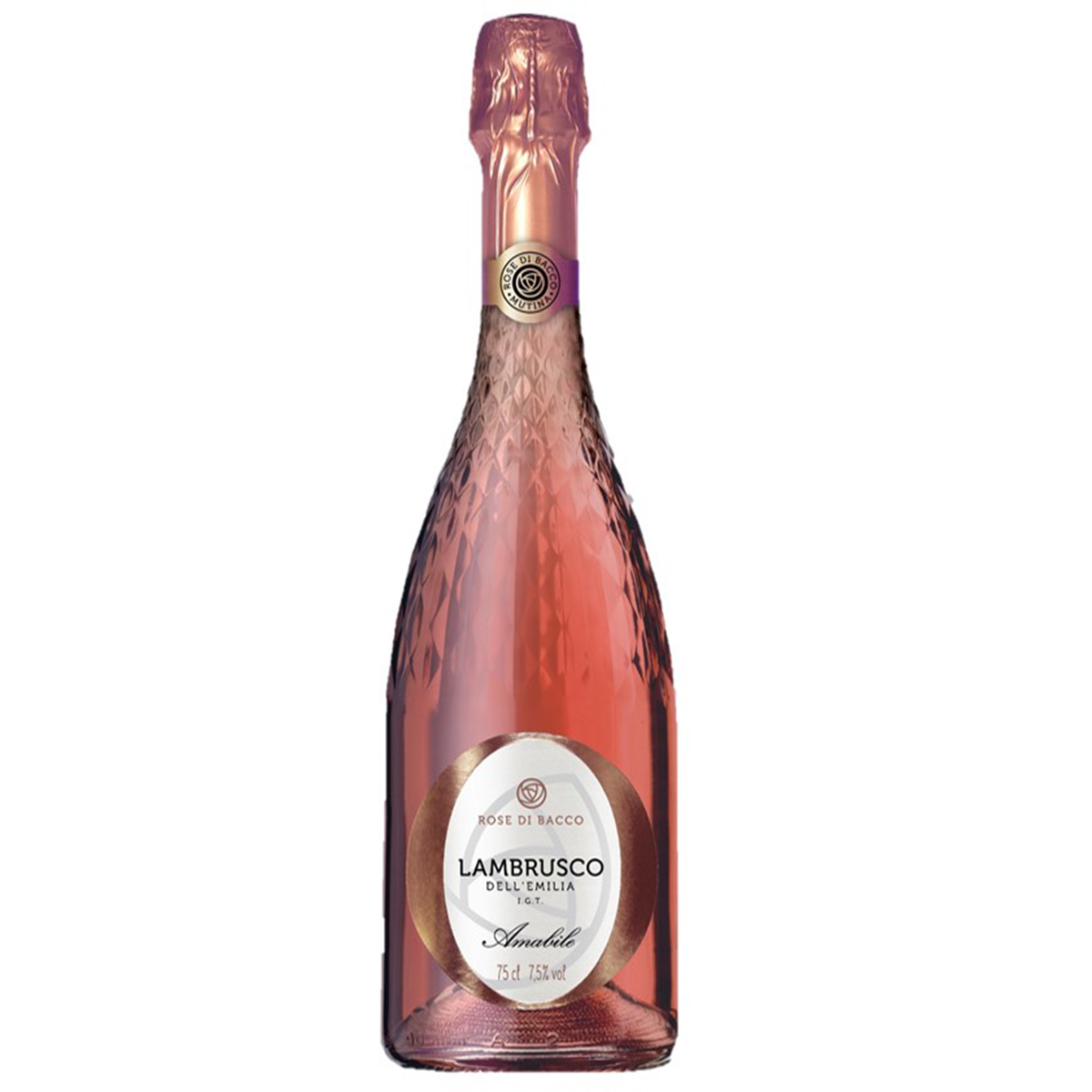 Lambrusco Rosé Di Bacco Rosato 750ml - Μελισσός